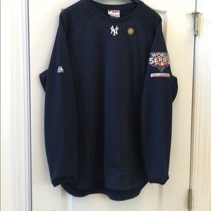 NY Yankees Lg Navy 2009 WS Pullover